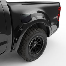 Load image into Gallery viewer, EGR 19-22 Ford Ranger Painted To Code Shadow Traditional Bolt-On Look Fender Flares Black Set Of 4
