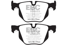 Load image into Gallery viewer, EBC 10-14 BMW X5 3.0 Turbo (35) Greenstuff Rear Brake Pads
