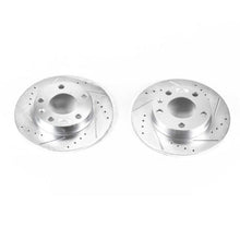 Load image into Gallery viewer, Power Stop 02-06 Audi A4 Rear Evolution Drilled &amp; Slotted Rotors - Pair
