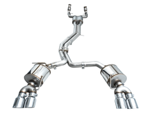 Load image into Gallery viewer, AWE Tuning 19-23 Audi C8 S6/S7 2.9T V6 AWD Touring Edition Exhaust - Chrome Silver Tips
