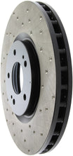 Load image into Gallery viewer, StopTech 03-06 Mitsubishi Lancer Evo AWD Drilled Left Front Rotor
