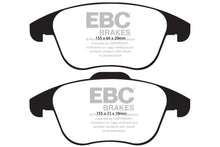 Load image into Gallery viewer, EBC 15 and up Audi Q3 2.0 Turbo Yellowstuff Front Brake Pads
