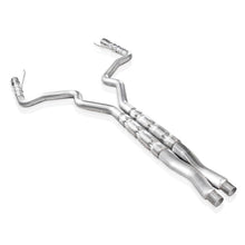 Load image into Gallery viewer, Stainless Works 2015-16 Mustang GT 3in Catback X-Pipe Retro Chambered Mufflers 3in Cores
