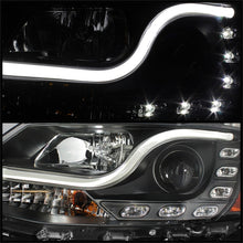 Load image into Gallery viewer, Spyder Volkswagen Jetta 11-14 Projector Headlights Halogen Light Tube DRL Blk PRO-YD-VJ11-LTDRL-BK
