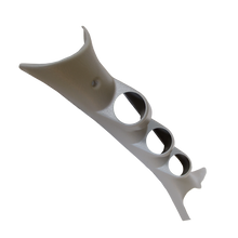 Load image into Gallery viewer, Autometer 03-08 Dodge Ram / 02 Dodge 1500 Triple 52mm Pillar Pod Taupe
