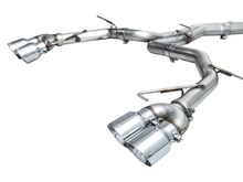 Load image into Gallery viewer, AWE Tuning 19-23 Audi C8 S6/S7 2.9T V6 AWD Track Edition Exhaust - Chrome Silver Tips
