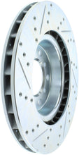 Load image into Gallery viewer, StopTech Select Sport 01-06 BMW M3 Slotted &amp; Drilled Front Left Rotor
