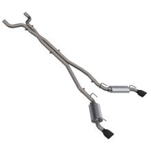 Load image into Gallery viewer, QTP 10-13 Chevrolet Camaro SS 6.2L 304SS AR3 Cat-Back Exhaust w/4.5in Black Tips
