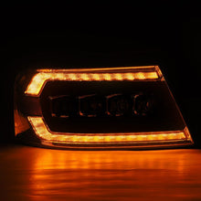 Load image into Gallery viewer, AlphaRex 04-08 Ford F-150 (No 2004 Heritage) NOVA-Series LED Proj HL Alpha-Blk w/Actv Lgt / Seq. Sig
