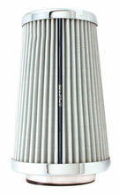 Load image into Gallery viewer, Spectre Adjustable Conical Air Filter 9-1/2in. Tall (Fits 3in. / 3-1/2in. / 4in. Tubes) - White
