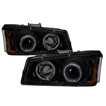Load image into Gallery viewer, Spyder Chevy Silverado 1500/2500/3500 03-06 Projector Headlights PRO-YD-CS03-AM-BSM
