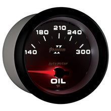 Load image into Gallery viewer, Autometer Phantom II 2 5/8in 140-300 Degree F Short Sweep Electronic Oil Temperature Gauge

