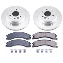 Load image into Gallery viewer, Power Stop 16-18 Nissan Titan XD Rear Z17 Evolution Geomet Coated Brake Kit
