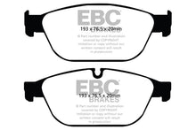 Load image into Gallery viewer, EBC 11-12 Audi A8 Quattro 3.0 Supercharged Redstuff Front Brake Pads

