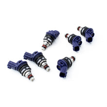 Load image into Gallery viewer, DeatschWerks 96-99 Nissan I30 VQ30 / RB25DET / Maxima VQ30de / 300zx 370cc Side Feed Injectors
