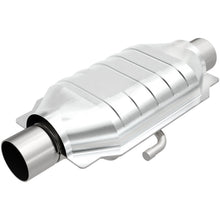 Load image into Gallery viewer, MagnaFlow Conv Universal 2.25in Inlet 2.25in Outlet 16in Length 6.375in Width
