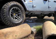 Load image into Gallery viewer, N-Fab Trail Slider Steps 18-20 Jeep Wrangler JL 4 Door SUV - SRW - Textured Black
