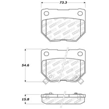 Load image into Gallery viewer, StopTech Performance 06-07 WRX Rear Brake Pads
