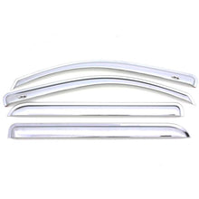 Load image into Gallery viewer, AVS 07-16 GMC Acadia Ventvisor Outside Mount Front &amp; Rear Window Deflectors 4pc - Chrome
