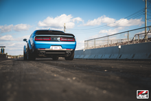 Load image into Gallery viewer, AWE Tuning 2015+ Dodge Challenger 6.4L/6.2L SC Track Edition Exhaust - Quad Chrome Silver Tips
