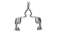 Load image into Gallery viewer, Corsa 18-19 Ford Mustang V8 5.0L 3in Cat-Back Dual Rear Exit w/ 4in Polished Pro-Series Tips
