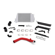 Load image into Gallery viewer, Mishimoto 2015 Subaru WRX Top-Mount Intercooler Kit - Powder Coated Silver &amp; Wrinkle Red Pipes
