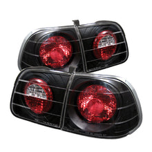 Load image into Gallery viewer, Spyder Honda Civic 99-00 4Dr Euro Style Tail Lights Black ALT-YD-HC99-4D-BK
