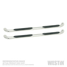 Load image into Gallery viewer, Westin 19-22 Chevrolet Silverado 1500 DC Platinum 4 Oval Nerf Step Bars - SS
