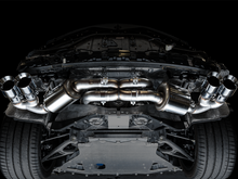 Load image into Gallery viewer, AWE Tuning 2020 Chevrolet Corvette (C8) Touring Edition Exhaust - Quad Chrome Silver Tips
