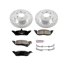 Load image into Gallery viewer, Power Stop 97-98 Dodge Dakota Front Z23 Evolution Sport Brake Kit
