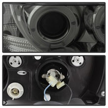 Load image into Gallery viewer, Spyder BMW Z3 96-02 Projector Headlights LED Halo Smoke High H1 Low H1 PRO-YD-BMWZ396-HL-SM
