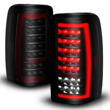 Load image into Gallery viewer, ANZO 00-06 Chevrolet Tahoe / GMC Yukon Full LED Taillights w/ Lightbar Black Housing/Smoke Lens
