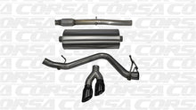 Load image into Gallery viewer, Corsa 14 GMC Sierra/Chevy Silv 1500 Crew Cab/Std. Bed 5.3L V8 Black Sport Single Side CB Exhaust
