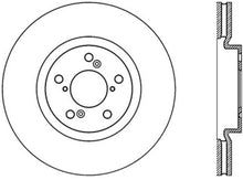 Load image into Gallery viewer, Stoptech 07-13 Acura MDX / 14-17 Acura RLX Cryo Premium Front Brake Rotor
