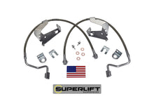 Load image into Gallery viewer, Superlift 08-10 Ford F-250/F-350 w/ 2-4in Lift Kit (Pair) Bullet Proof Brake Hoses
