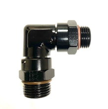 Load image into Gallery viewer, Fragola -6AN (9/16-18) x -8AN (3/4-16) ORB 90 Degree Swivel Adapter
