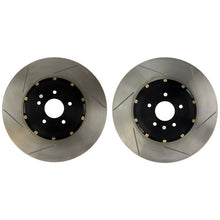 Load image into Gallery viewer, StopTech 03-04 Infiniti G35 Coupe AeroRotor 322x22mm Rear Drilled Rotor
