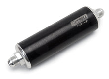 Load image into Gallery viewer, Russell Performance Black/Silver Anodized Aluminum (8-1/4in Length -8 male inlet/outlet)
