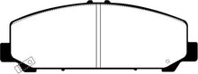 Load image into Gallery viewer, EBC 06-07 Infiniti QX56 5.6 (Akebono) Greenstuff Front Brake Pads
