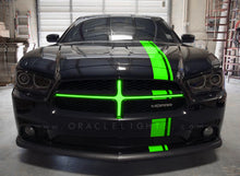 Load image into Gallery viewer, Oracle 11-14 Dodge Charger Illuminated Grille Crosshairs - Green
