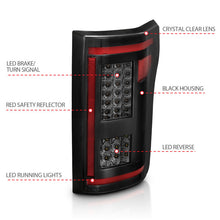 Load image into Gallery viewer, ANZO 15-17 Ford F-150 LED Taillights - Smoke
