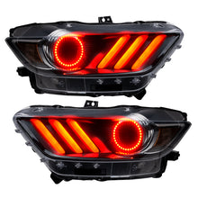 Load image into Gallery viewer, Oracle 15-17 Ford Mustang V6/GT/Shelby DRL Upgrade w/ Halo Kit - ColorSHIFT w/ BC1 Controller
