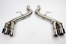 Load image into Gallery viewer, Mishimoto 2016+ Chevrolet Camaro Quad-Tip Race Axle-Back Exhaust w/ Polished Tips
