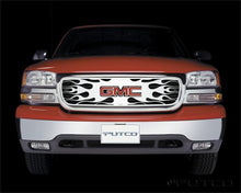 Load image into Gallery viewer, Putco 00-06 GMC Yukon / Yukon XL w/ Logo CutOut Flaming Inferno Stainless Steel Grille
