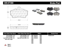 Load image into Gallery viewer, StopTech Performance 97-04 Porsche Boxster / 00-08 Boxster S / 98-08 911 Rear Brake Pads
