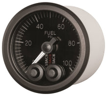 Load image into Gallery viewer, Autometer Stack Instruments Pro Control 52mm 0-100 PSI Fuel Pressure Gauge - Black (1/8in NPTF Male)

