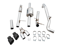 Load image into Gallery viewer, AWE Tuning 4th Gen GM 1500 5.3L 0FG Catback Dual Side Exit (Flat Bumper) - Diamond Tips
