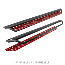 Load image into Gallery viewer, Go Rhino 2021+ Ford Bronco Dominator Extreme D1 Side Steps w/Brackets - Textured Black
