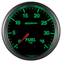 Load image into Gallery viewer, Autometer Elite 2-1/16in 0-35 PSI Fuel Pressure Stepper Motor w/ Peak &amp; Warn
