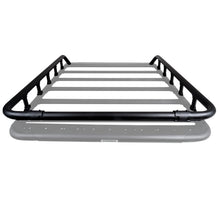 Load image into Gallery viewer, Go Rhino SRM500 Tri-Rail Kit (For 65in. Long Rack) - Tex. Blk (Rails ONLY - Req. Platform)
